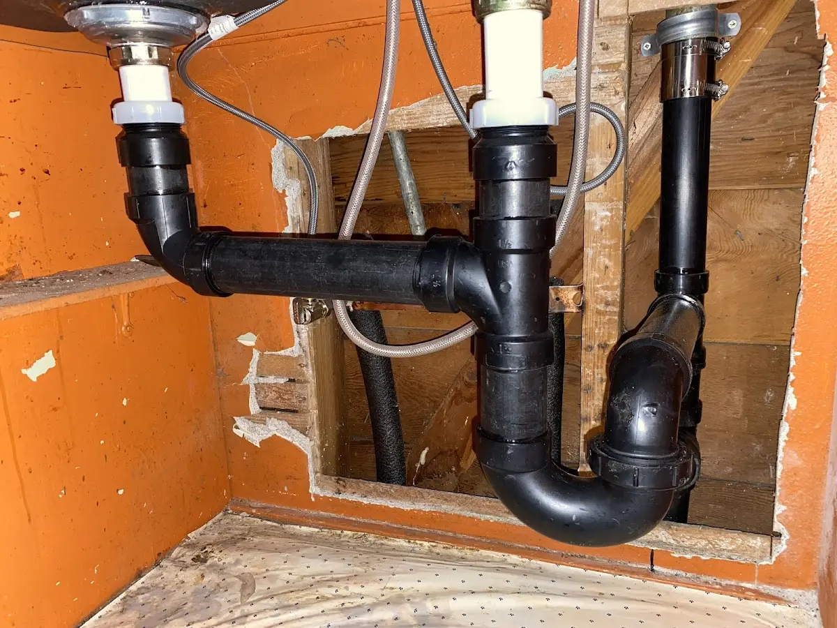 Professional Repiping Services equipment and tools on the job in Parma